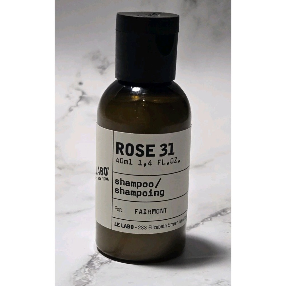 Le Labo Rose 31 Travel Size 40ml 1,4 FL Oz  Shampoo  Fairmont NEW Buy2 + 1 Free‎